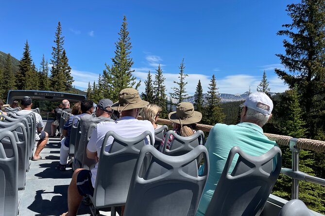 Moraine & Lake Louise Hop On / Off Open-Top Double Decker Shuttle Explorer - Booking and Cancellation Policy