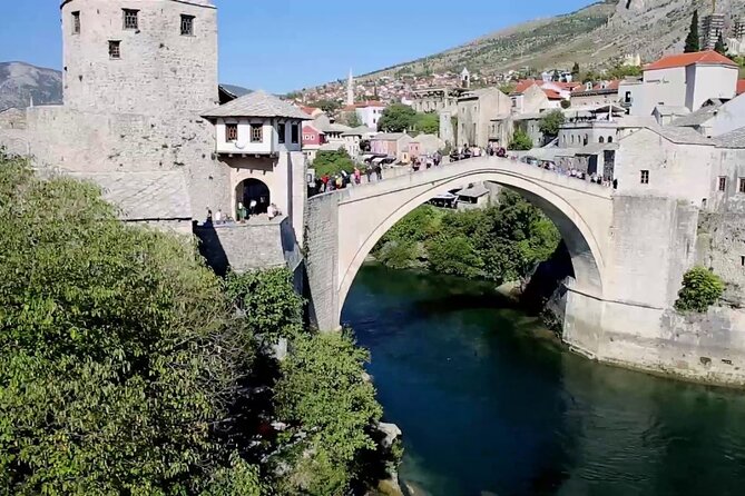 Mostar and Kravice Waterfalls Small-Group With Turkish House Included - Walking Tour of Mostar