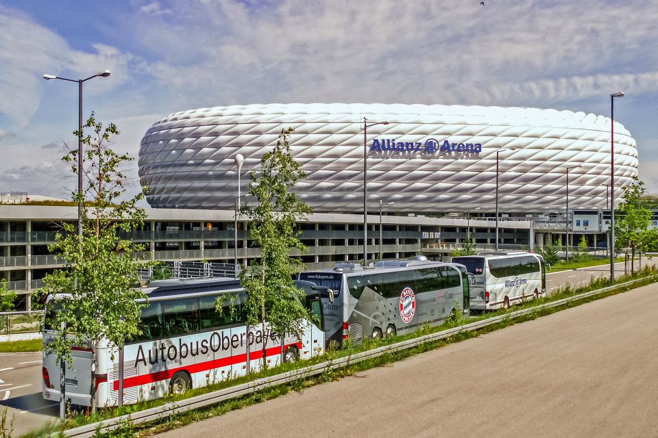 Munich: City Bus Tour & FC Bayern Munich Allianz Arena Tour - Inclusions in the Tour