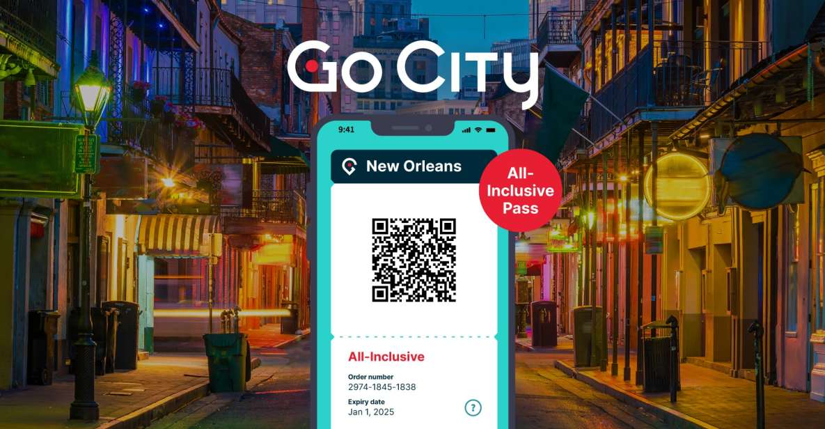 New Orleans: Go City All-Inclusive Pass With 25+ Attractions - Tour and Cruise Options