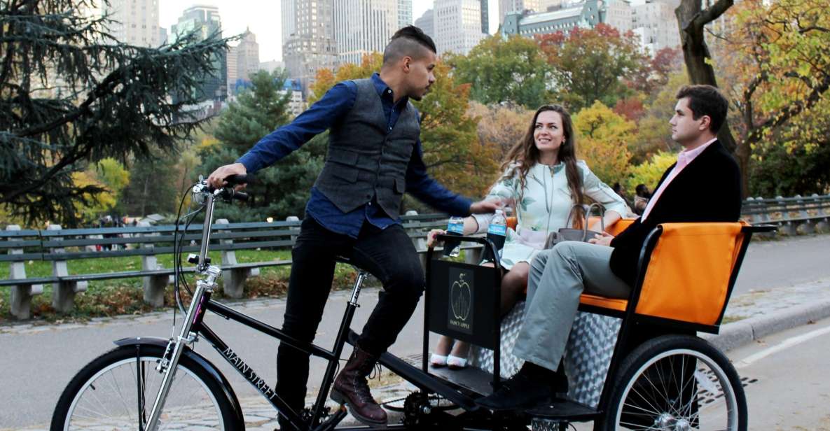 New York City: Central Park Tour by Pedicab - Tour Inclusions and Features