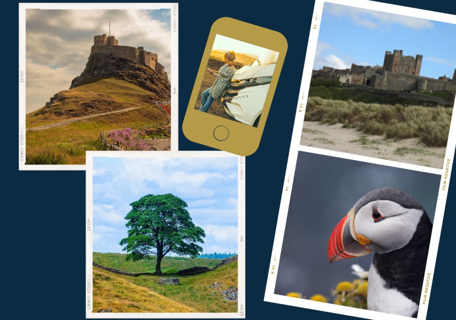 Northumberland Castles & Coast (Interactive Guidebook) - Suggested Route and Flexibility