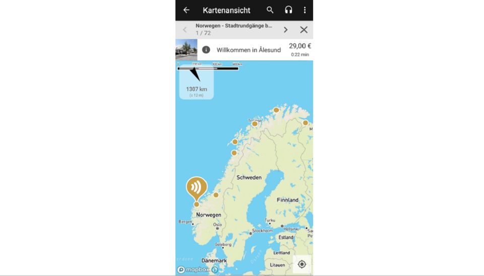 Norwegian Coastal Cities: Smartphone Audio Guide App - Pricing and Booking