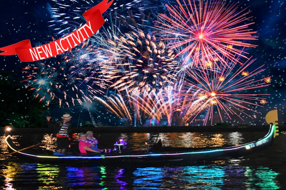 Oahu: Fireworks Cruise - Ultimate Luxury Gondola With Drinks - Inclusions and Experiences