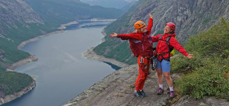 Odda: Full-Day Trolltunga Hiking, and Climbing Tour - Hiking and Climbing Highlights