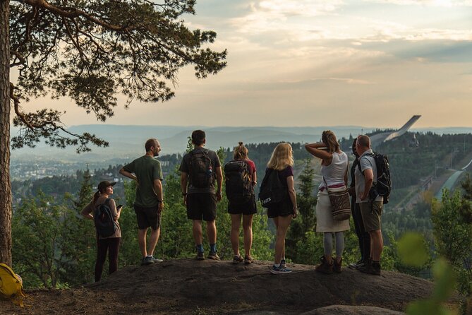 Oslo Hiking - View of the Oslofjord Walk - Ascending Vettakollen Mountain