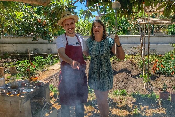 Paella Workshop in Our Farmhouse - Exploring the Organic Garden