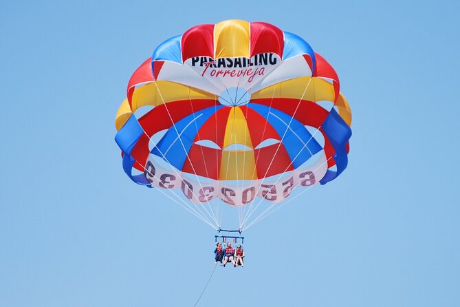 Parasailing in Torrevieja - Pricing and Package Details