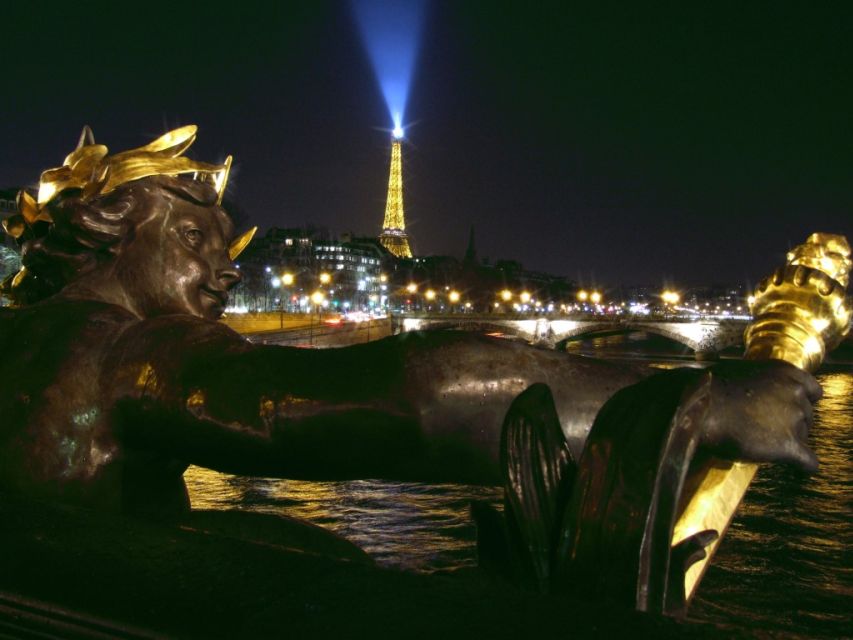 Paris: Panoramic Night Tour With Audio Guide and Host - Included Amenities