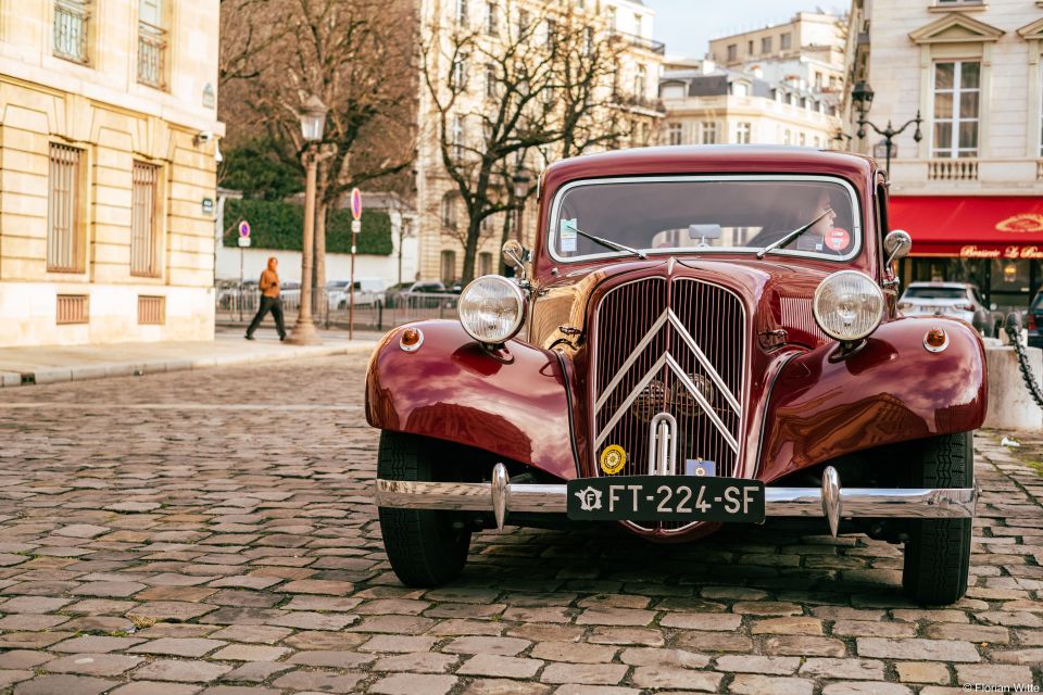 Paris: Private Guided City Tour in a Traction Avant or DS 21 - Pickup and Drop-off Locations