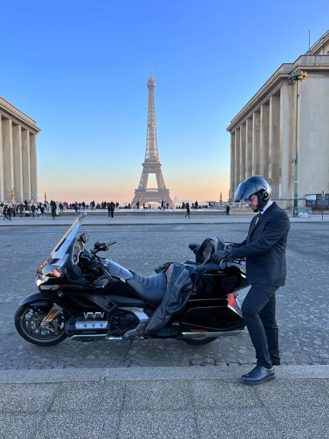 Paris: Private Motorcycle Taxi Orly - Paris - Inclusions