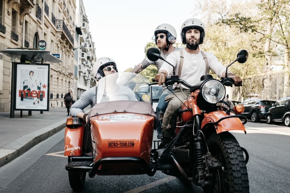 Paris: Private, Tailor Made, Guided Tour on Vintage Sidecar - Exploration in a Vintage Sidecar