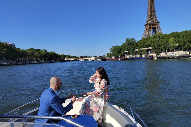 Paris Seine River Private Boat Embark Near Eiffel Tower - Customer Reviews