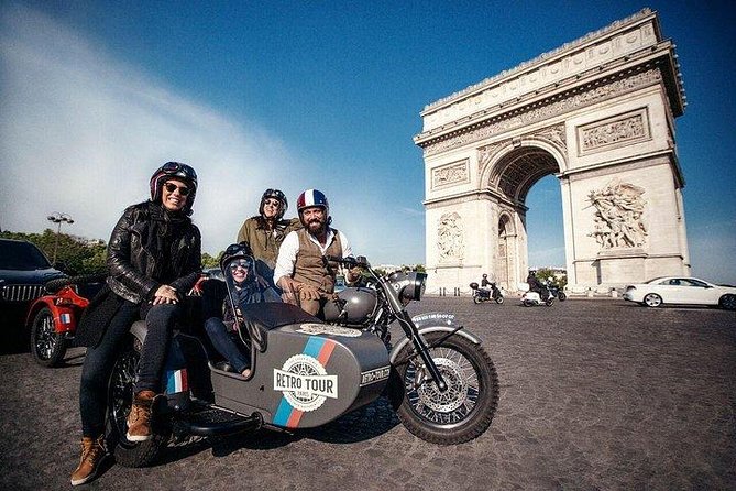 Paris Vintage Half Day Tour on a Sidecar Motorcycle - Meeting and Pickup Locations