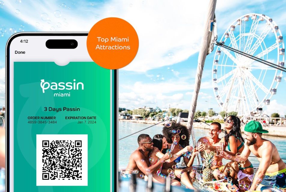 Passin Miami - All Inclusive Miami Pass W/ Airport Transfer - Flexibility and Accessibility