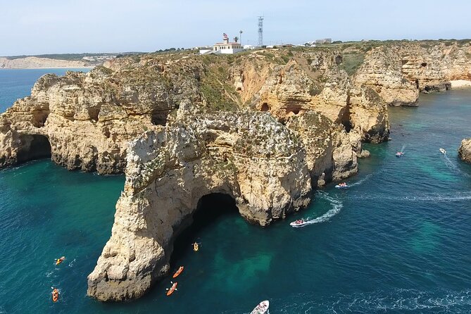 Ponta Da Piedade Costal Cruise and Caves-2h - Small-Group Cruise Experience