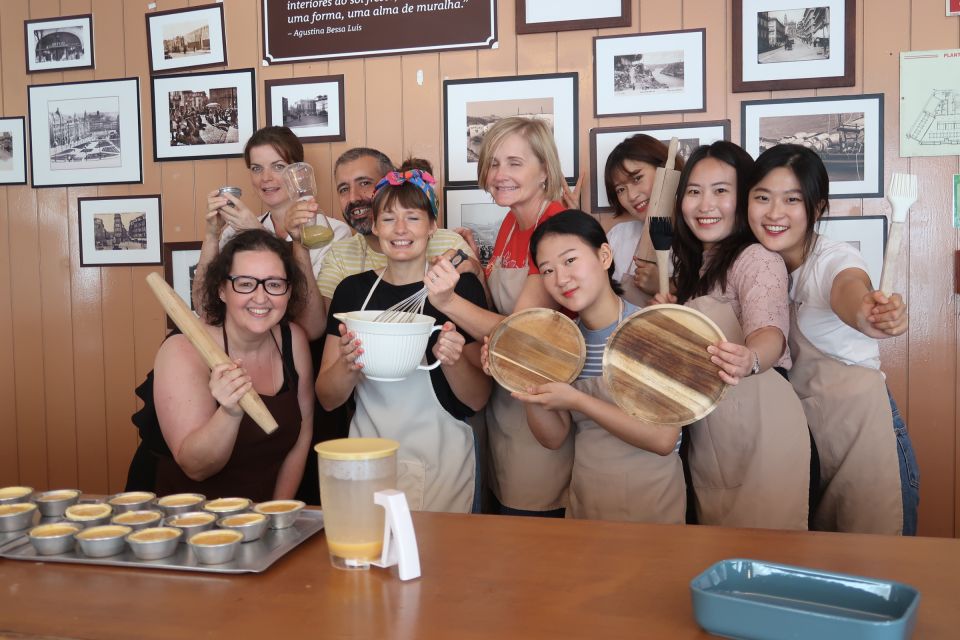 Porto: Pastel De Nata Cooking Class With Grandmas Recipe - Warm Hospitality and History