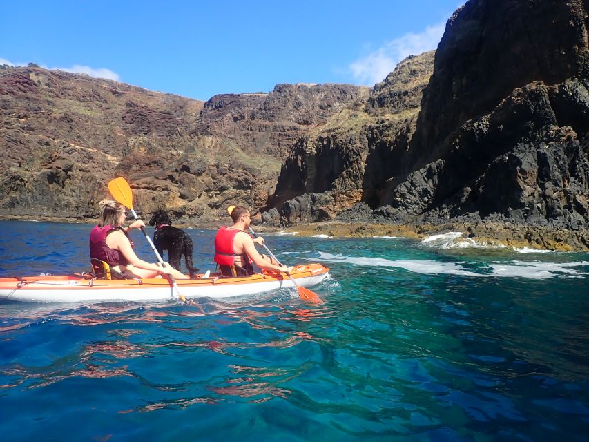Porto Santo: Kayak Tour From Ponta Calheta - Route Options