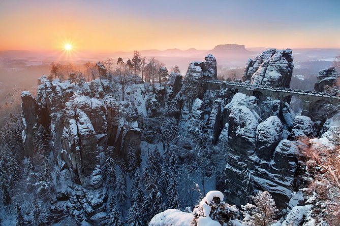 Pravcicka Gate & Bastei Bridge Winter National Park Tour From Prague - Activity Details and Requirements