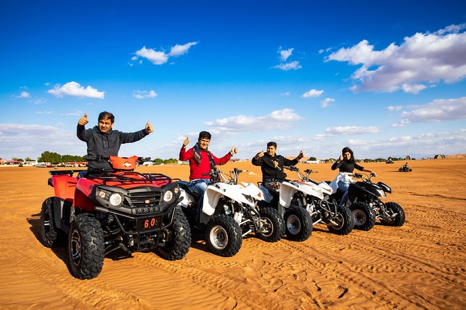 Premium Desert Safari, With Quad Bike BBQ Dinner, With 3 Shows - Inclusions and Exclusions