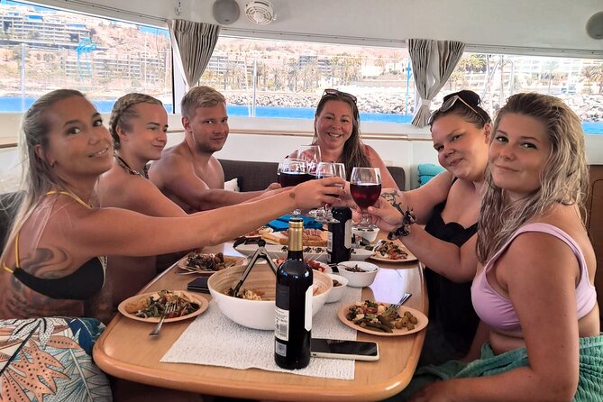 Private 4 Hour Catamaran Cruise in South Coast of Gran Canaria - Meeting and Pickup