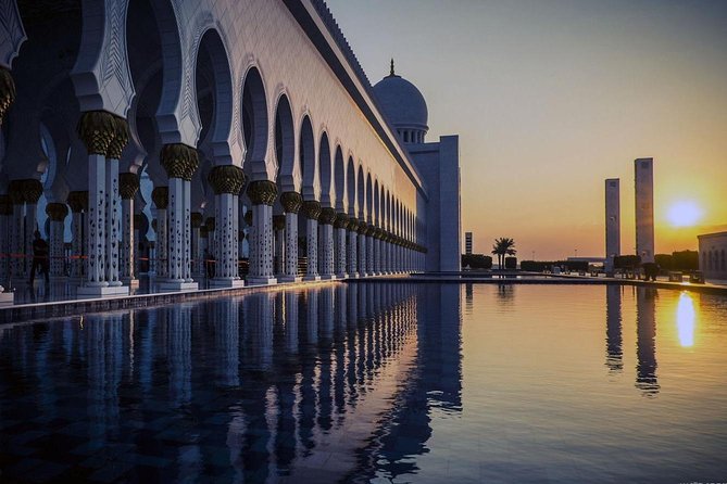 Private Abu Dhabi Sheikh Zayed Mosque With Louver Museum & Emirates Place Tea - Cancellation Policy