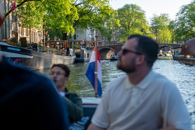 Private Boat Tour Amsterdam - 90 Min Incl. Welcome Drink on Historic Saloon Boat - Guided Commentary Highlights