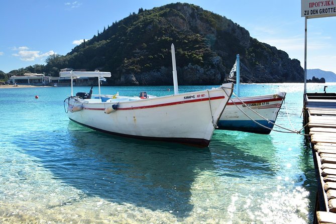 Private Corfu Tour- Glyfada & Paleokastritsa Beach - Glyfada Beach Highlights