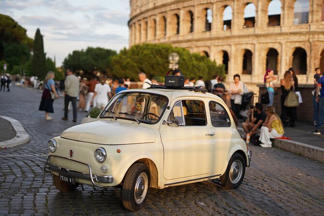 Private Fiat 500 Retro Car Tour With Professional Photoshoot - Photoshoot Experience and Delivery