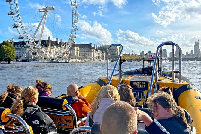 PRIVATE HIRE SPEEDBOAT THAMES BARRIER EXPERIENCE - 70 Minutes From Embankment - Passenger Restrictions