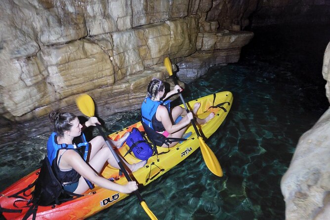 Pula Kayak Tour: Explore Blue Cave With Kayak + Snorkeling & Swimming - Meeting Point and Pickup