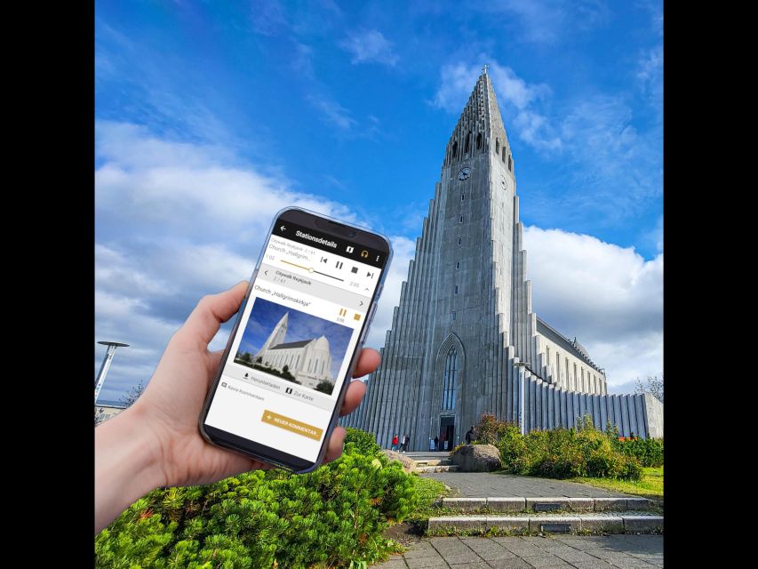 Reykjavik: Citywalk Tour - Audioguide in English & German - Features of the Audioguide