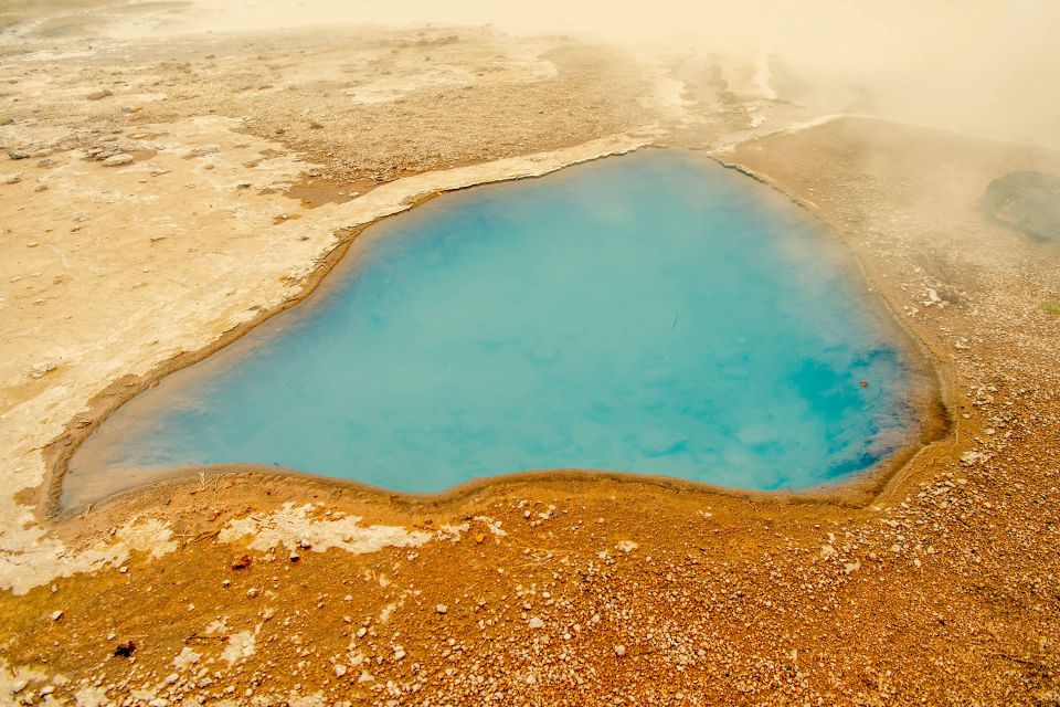 Reykjavik: Golden Circle and Blue Lagoon Tour With Transfers - Kerid Volcanic Crater