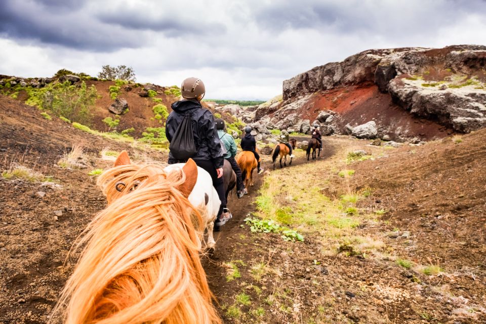 Reykjavik: Red Lava Horse Riding Tour - Itinerary