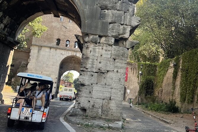 Rome Catacombs & Appian Way by Golf Cart - Meeting Point and Pickup