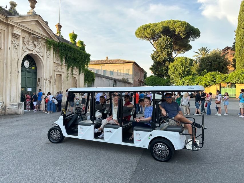 Rome: Hidden Gems and Catacombs Tour by Golf Cart - Local Insights