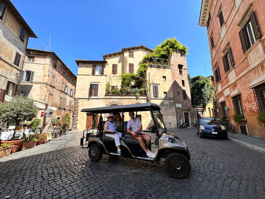 Rome in Golf Cart 6 Hours the Really Top! - Admiring the Theatre of Marcellus