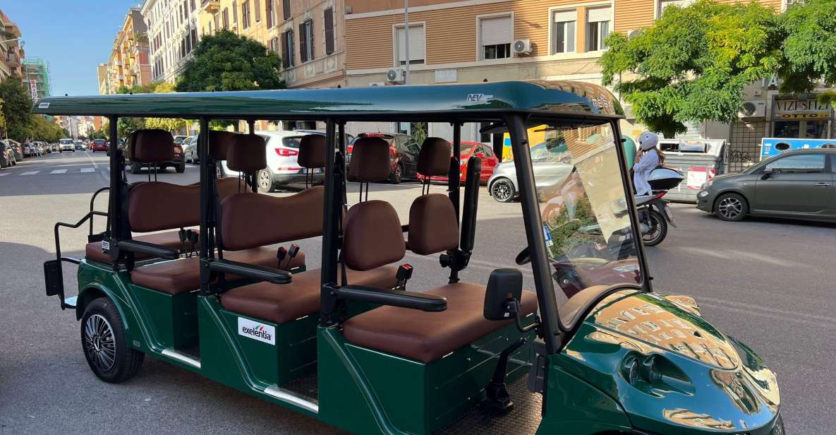 Rome: Private City Highlights Golf Cart Tour - Key Highlights