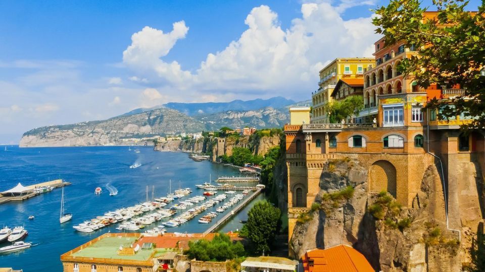 Rome to Sorrento One Way Transfer - Included Services