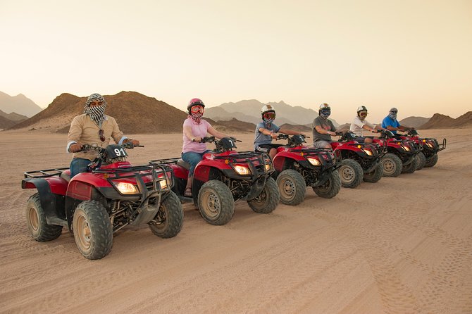 Safari ATV Quad Ride Camel Ride and Dinner With Show HURGHADA - Pickup Information