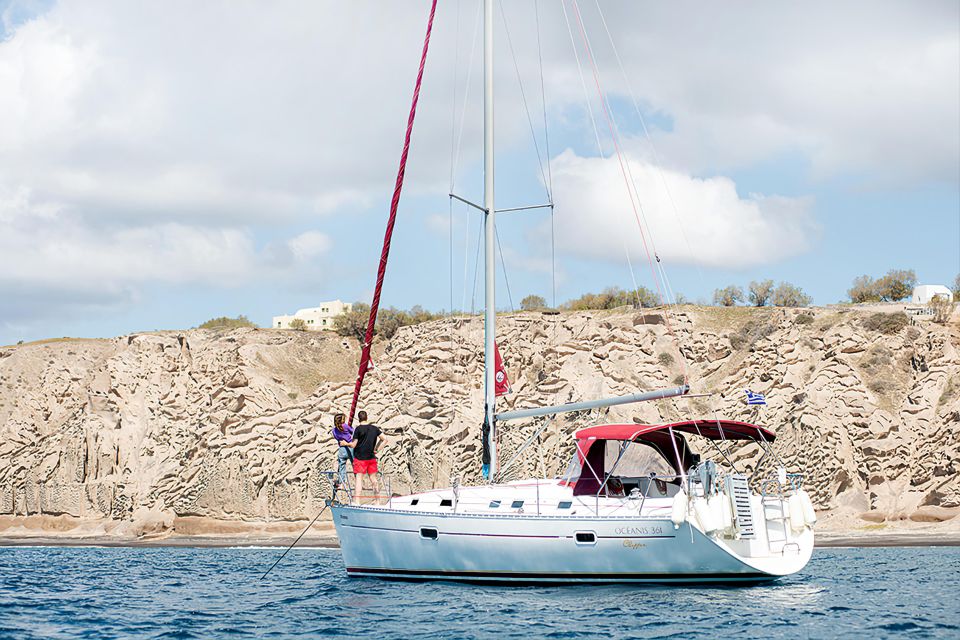 Sailing Tours in Santorini - Inclusions