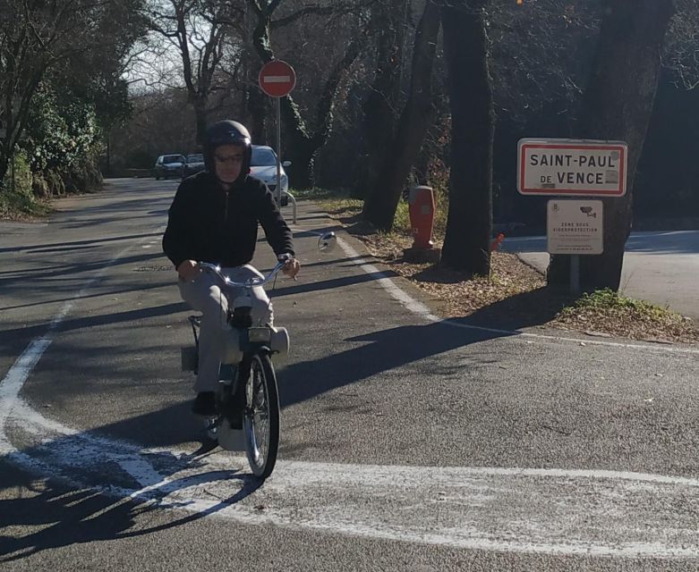 Saint Paul De Vence: Visit to the Village by Solex - Bike Tour to Saint-Paul De Vence