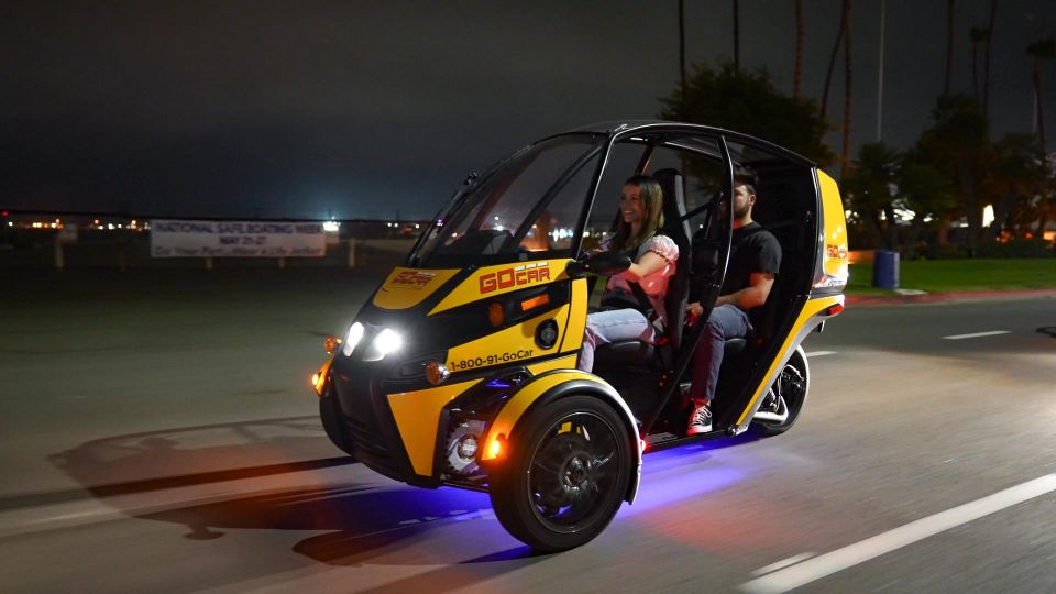 San Diego: Coronado Island Electric GoCar Night Tour - Safety Briefing