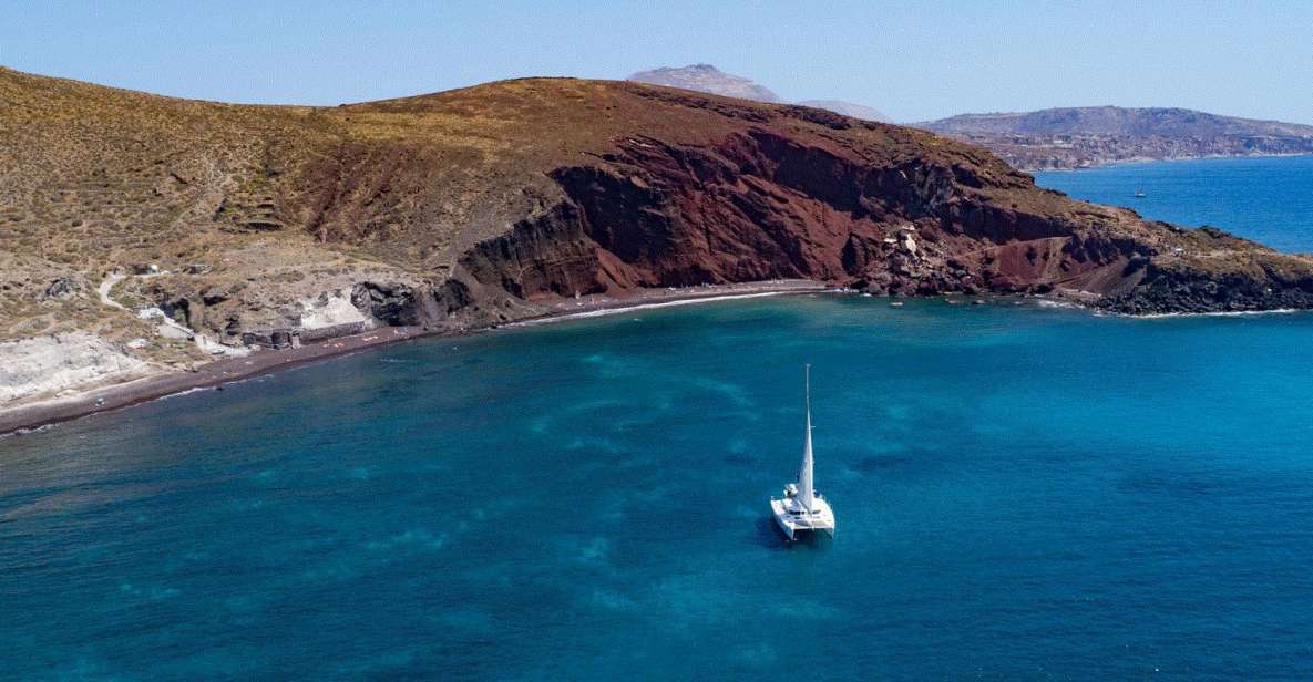 Santorini: Private Day Cruise With a BBQ Meal and Open Bar - Volcanic Islands and Beaches