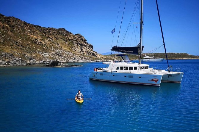 Santorini Private Sunset Catamaran Cruise - Included Services and Amenities