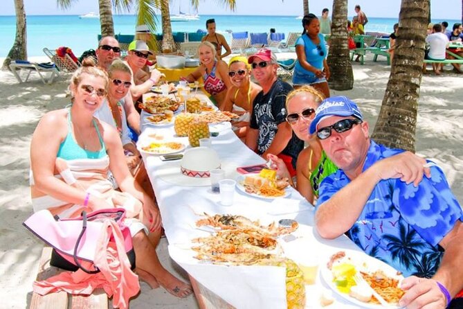 Saona Island Catamaran Adventure With Free Food and Transportation - Included Amenities