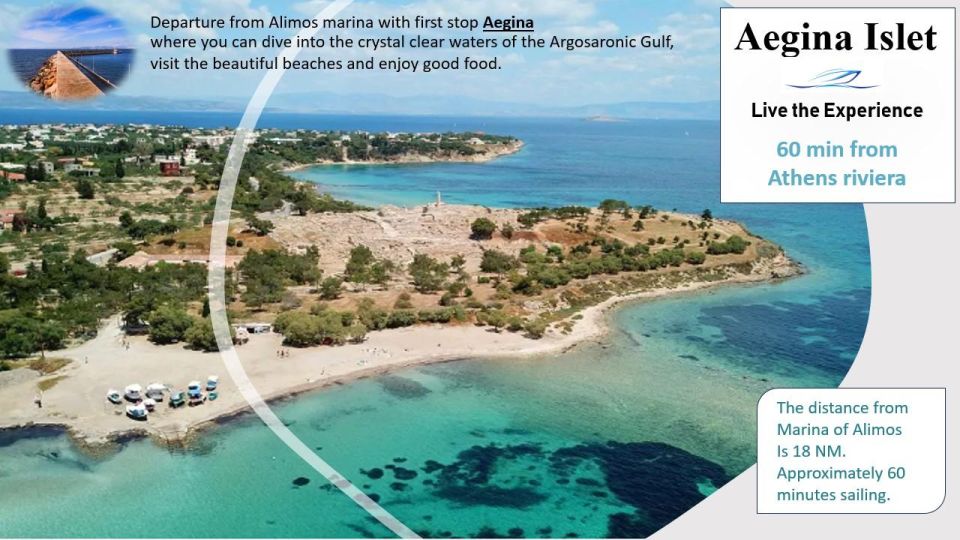 Saronic Gulf, Aegina, Agistri, Epidaurus. - Booking Details