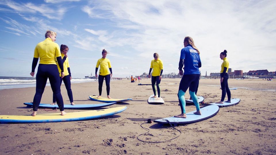 Scheveningen Full-Day Surfing Lessons With Lunch - Lesson Structure