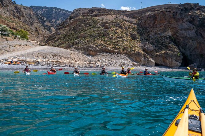 Sea Kayaking Sfakia, Crete - Lunch Stop in the Picturesque Loutro Village