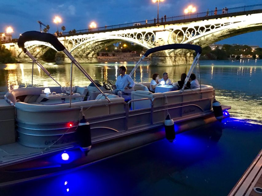 Seville: Private River Cruise With Dinner and Drinks - Departure and Return Location